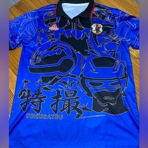 TOKUSATSU Japan soccer Polo shirt 2XL